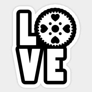 Love Bike Sticker